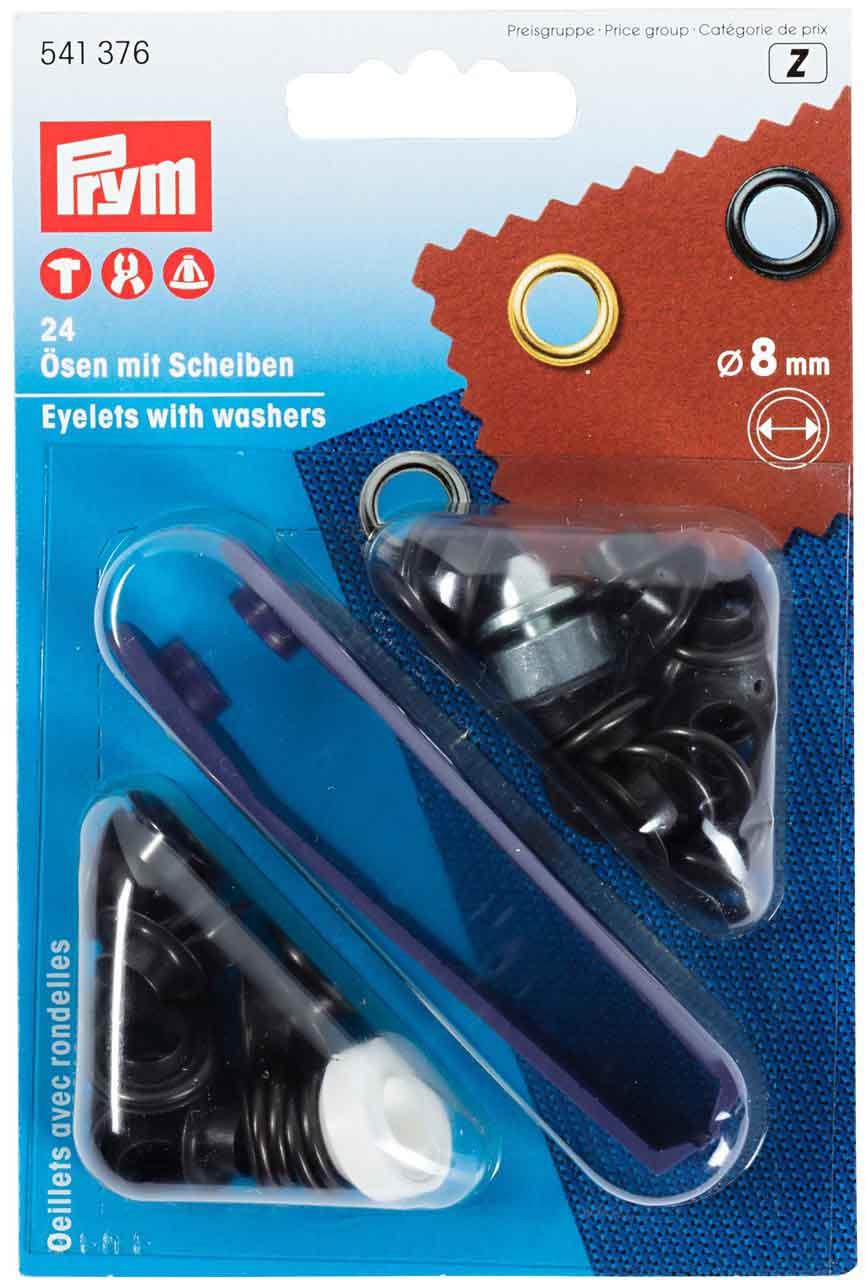 Prym eyelets with washers 8 mm
