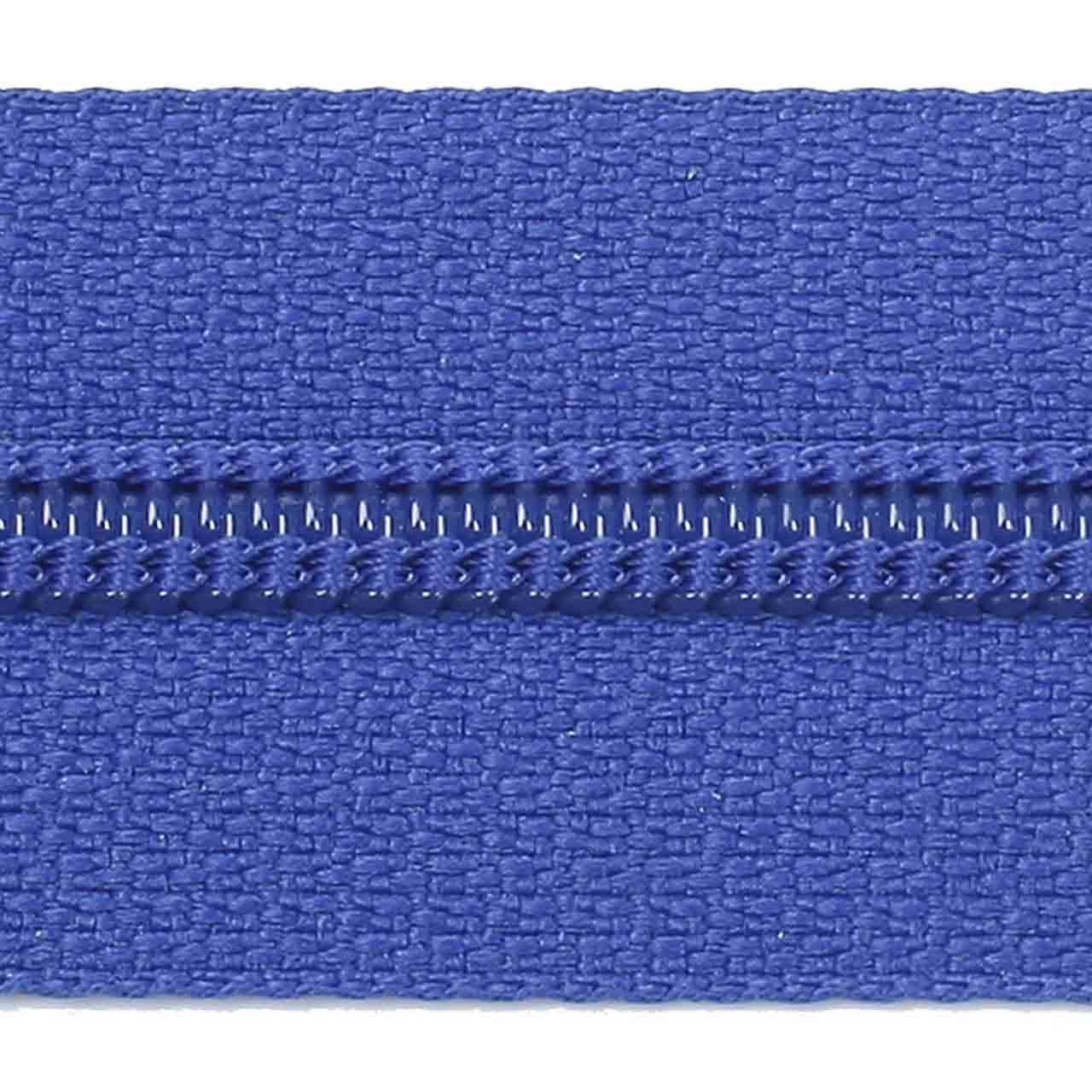 Zipper, sold by the meter, price per linear meter, blue