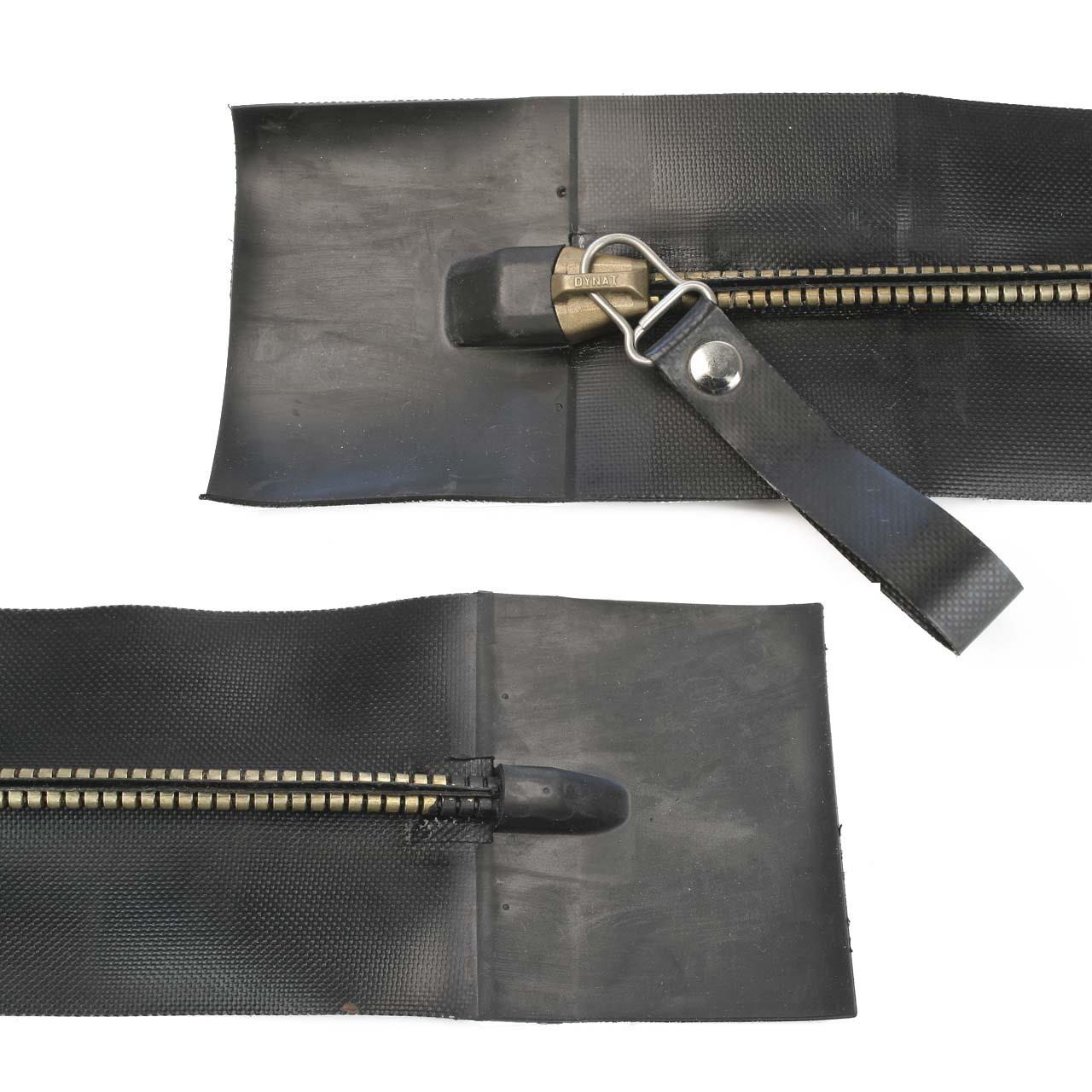 Zipper, airtight, length: 80 cm