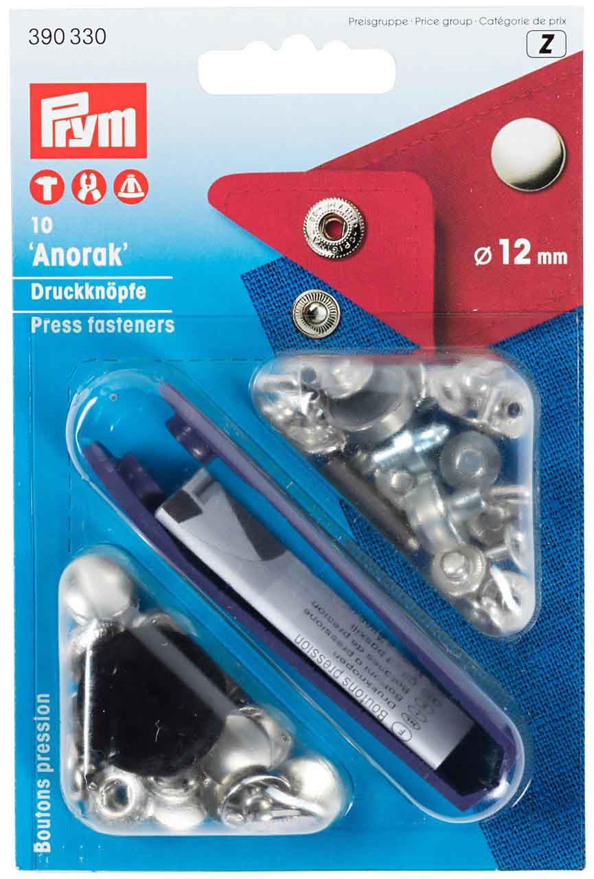 Prym press fasteners Anorak 12 mm
Prym press fasteners Anor
