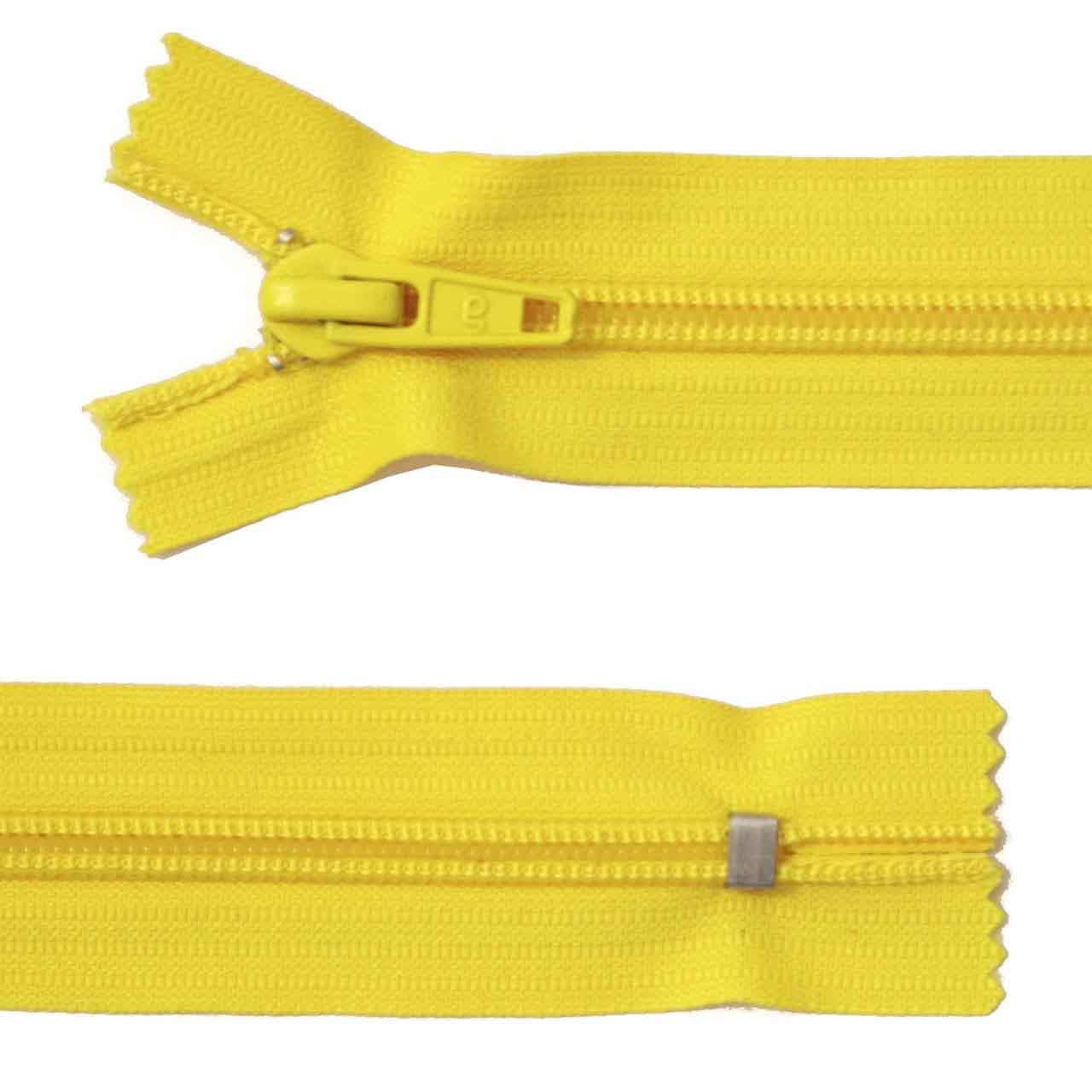 Broad plastic zip